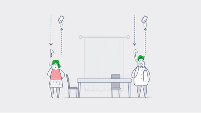 far away communication design 3d animation branding character design graphic design illustration logo mobile motion graphics ui ux vector