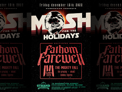 Mosh For the Holidays bands christmas concert holiday metal metalcore music star wars