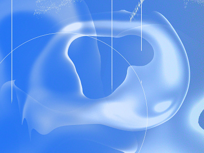 Blue transparent