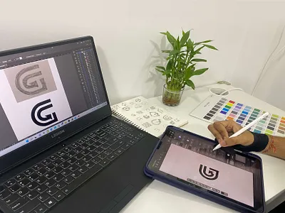 Gig Share Logo Process, Startup Logo Design, Brand Identity brand design brand identity brand identity design branding design graphic design logo logo design