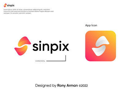 Sinpix logo a b c d e f g h i j k l m n o p brand identity brand mark branding business logo conceptual logo gradient logo letter mark letter s logo logo design logo designer minimal logo modern logo popular logo professional logo simple symbol visual identity visual identity designer