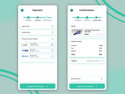 Checkout Page - Mobile Design 002 2day android android ui business checkout clean daily dailyui dailyuichallenge mobile ui ux