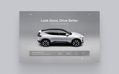 ENOS EV branding design electric ev graphic design ui website website design