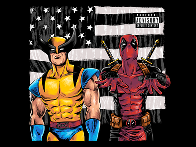 Merconia deadpool hiphop marvel mashup outkast parody rap rapmusic stankonia wolverine