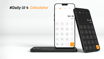 #Daily UI Challange (Calculator Design) branding calculator design graphic design landing page typography ui ui challange uiux ux