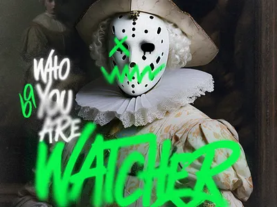 Watcher 3d c4d design freak illustration monster nft octane render zbrush