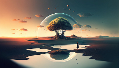 Ai generate image 3d ai concept midjourney