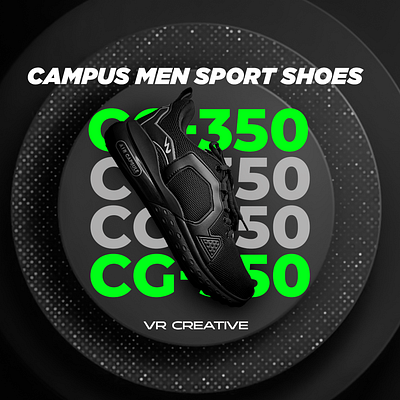 CG-350 Campus Men Sport Shoes branding graphic design