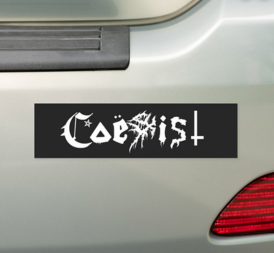 coexist: metal edition coexist meme metal music musioc sticker