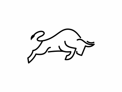 Bull Logo aggressive animal bison bull bullfight cow design fight horned icon illustration logo mammal mascot monoline shape simple symbol unique vector