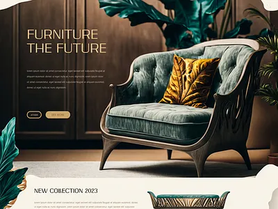 Furniture figma ui ux web desigb