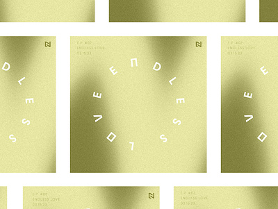 Album Cover Concept album cover branding church cover art design grain green music branding music cover typography yellow