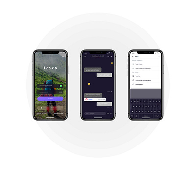 Travel App app design mobile application ui user interface