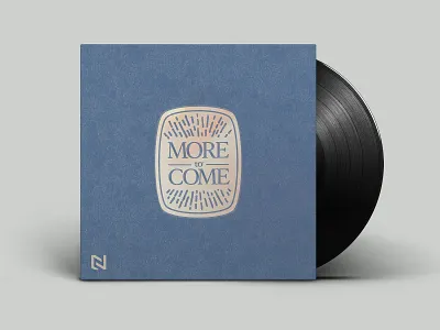 More to Come Album Art album album art branding grain letterpress vintage worship worship music