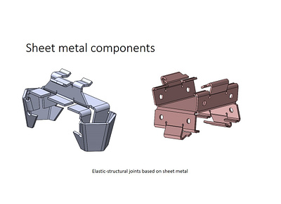 Sheet metal designs cad sheet metal solidworks structural joints