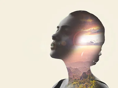 Inside Beauty composition design graphic design manipulation