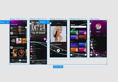 SPOTIFY ♡ UI Design app graphic design ui ux web