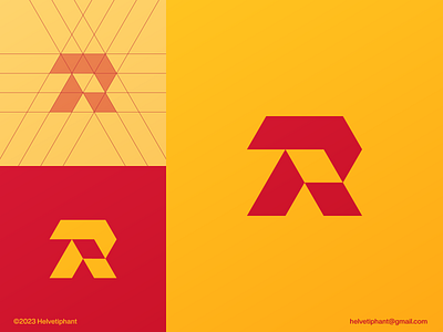 R - Letter Mark abstract logo bold logo concept brand design branding creative logo designs custom letter logo dynamic logo geometric logo icon letter mark logo letter r logo logo logo design logo design concept logo design grid logotype minimalist logo modern logo red box logo typography