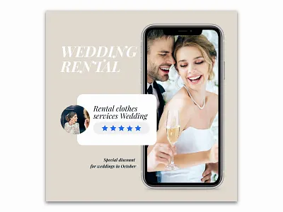 Wedding Cloths Service Post Design Review UI/Ux background branding design graphic design ui ux