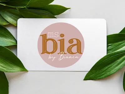 Bia Beauty Branding branding design graphic design logo