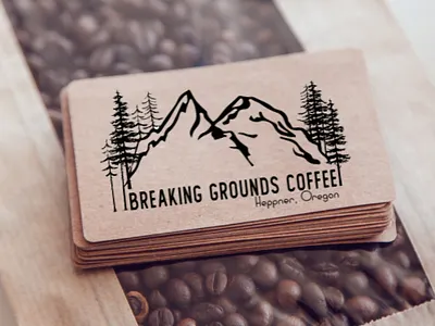Breaking Grounds Brand branding design graphic design logo