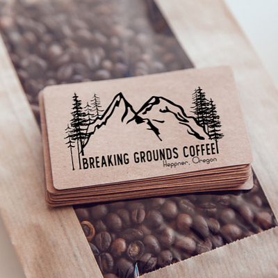 Breaking Grounds Brand branding design graphic design logo