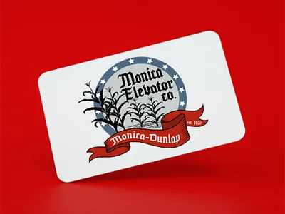 Monica Elevator Co Logo branding design graphic design illustration logo