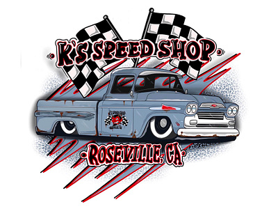 K's Speed Shop design graphic design illustration logo