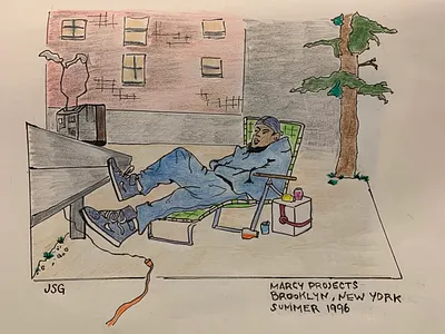 Murda, murda Marcyville… graphic design illustration