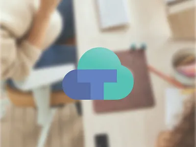 Tera Cloud logo apps clean logo cloud colorful creative logo design flat logo for fale lettering logo logo awesome logo brand minimalist modern overlapping playful technology uiux vector