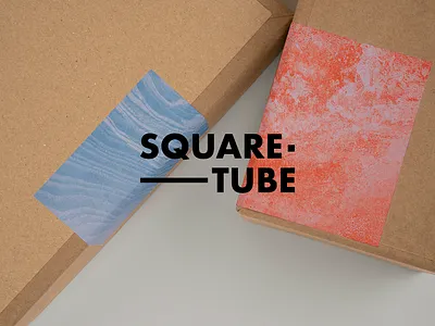 SQUARETUBE – BRAND IDENTITY DESIGN & LOGO brand branding cardboard design furniture futura graphic design identity lettering logo paper style texture type typography vector workshop