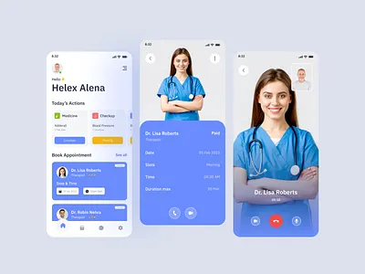 Medical service - Mobile App app app design designmint doctor healthcare healthcare app medical medical app medicine mobile app mobile app design mobile design mobile ui