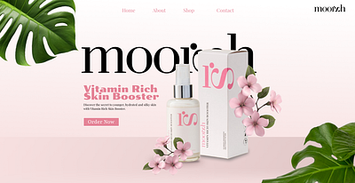 Landing Page ecommerce landingpage skincare