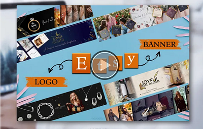 I will design attractive etsy banner, etsy logo branding logo