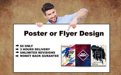 I will design banner, poster or flyer banner