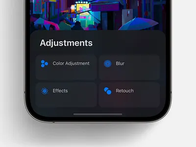 Cards Interface — Procreate Pocket animation app design icon procreate ui