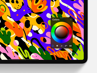 Color Companion — Procreate animation app design procreate ui user experience
