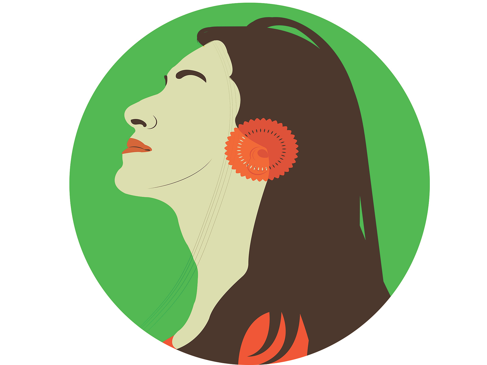 Young Lady by Ripon Kumar Sarkar on Dribbble