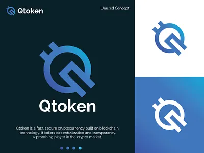 Q Letter Cryptocurrency Logo & Identity Design bitcoin blockchain brand brand guideline branding company creative crypto crypto exchange crypto trading cryptocurrency currency design digital currency identity logo q letter token token economics wallet