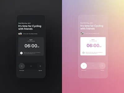 Chime - Alarm app with rewards 3d alarm animation branding competitions concept dark mode design illustration light mode map minimal product rewards time ui ui design uiux ux ux design