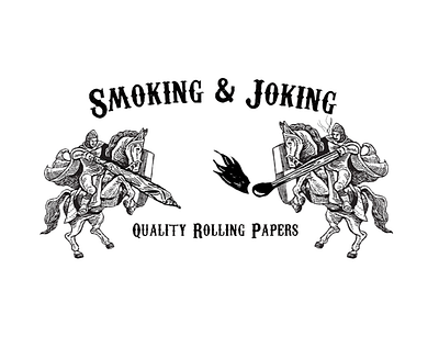 Smoking & Joking: Logo and Packaging Design branding design graphic design illustration logo packaging packaging design photoshop