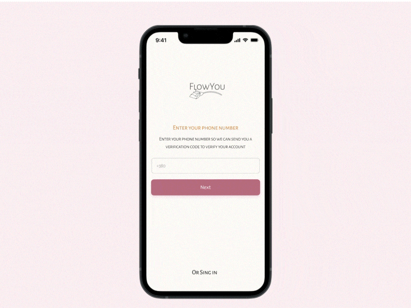 Design and prototyping of the registration screen. animation graphic design ui ux