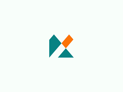 Krand Construction abstract brand branding building construction designer identity k logo letter logo minimal minimalist modern