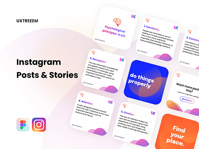 Follow me on @uxtreeem adobexd creativedirection designthinking figma graphic design graphicdesign instagram interactiondesign uiinspiration uikit userexperience uxinspiration