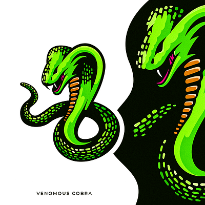 Cobra Vector Illustration cobra design detailed drawing illustration logo vector