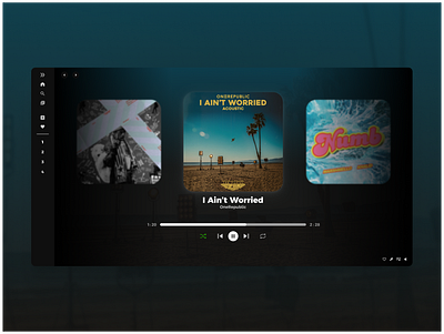 Spotify Redesign - Listen To Musics & Audios audio audios blue design green internet music musics online redesign song songs spotify spotify redesign template ui website website design website template