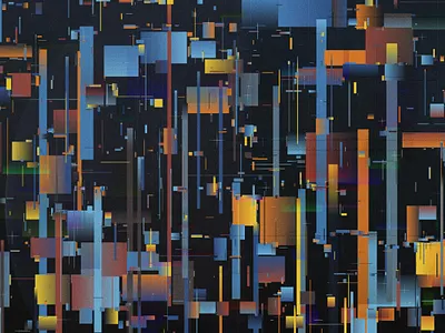 A collection of generative art abstract art blocks p5js random