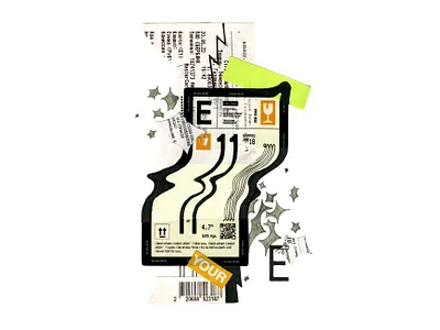 Your abstract collage glitch illustrate illustration martovsky paper