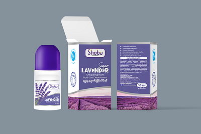 Antiperspirant Roll-on Deodorant Packaging Design bodywash branding cosmetic design flyer graphic design leaflet packaging roll on