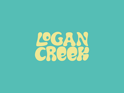 Logan Creek Brewing Co. - Brand Logo brand brand logo branding design graphic design logo monotype wordmark